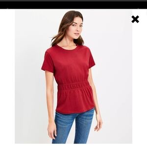 LOFT Peplum Tee